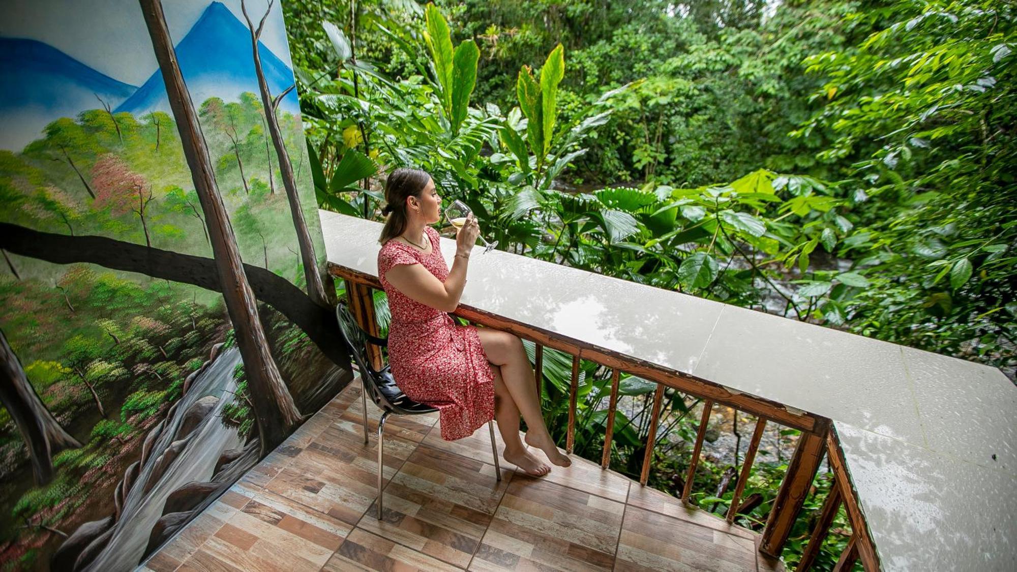 Cabanas Rio Escondido En Ла Фортуна Экстерьер фото